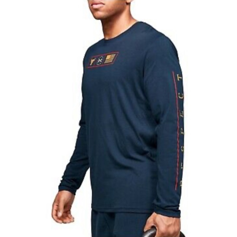 🆕💪🏽PROJECT ROCK UNDER ARMOUR SHIRT💪🏽🆕 - Picture 4 of 13